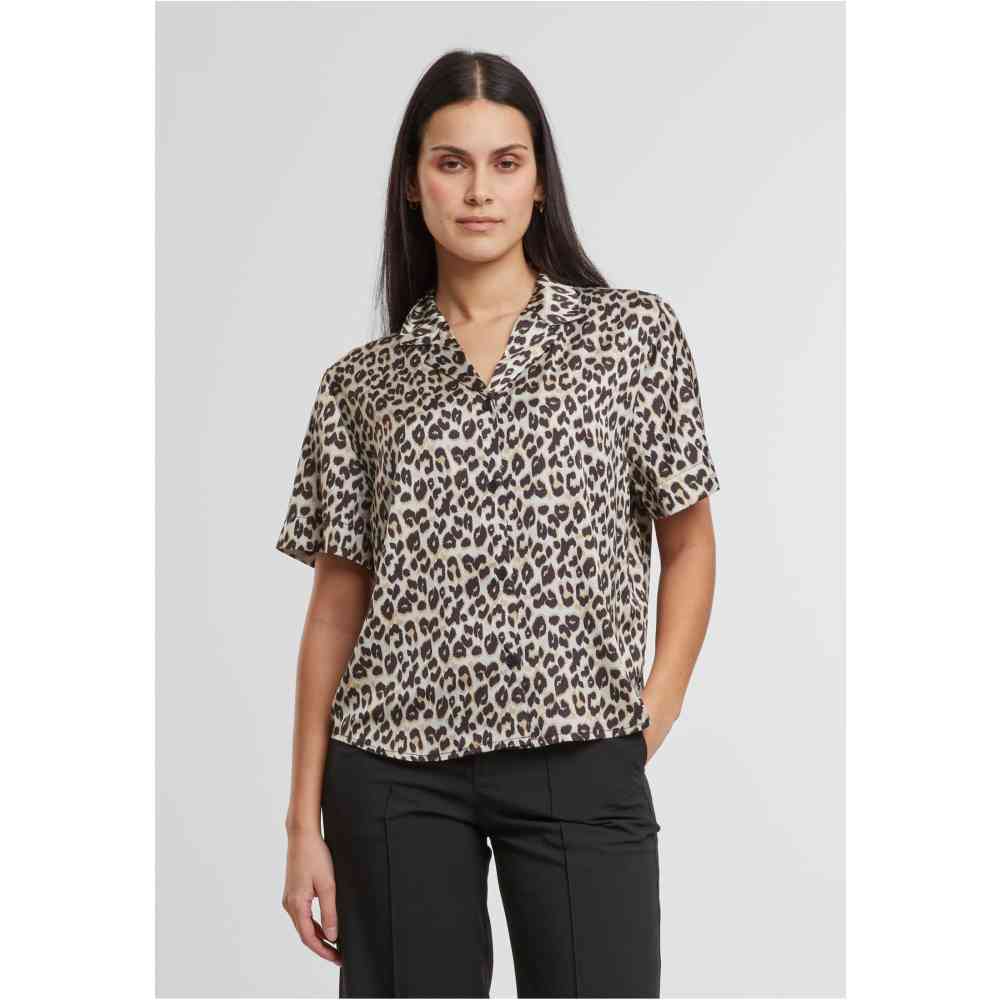 Urban Classics - Leo Resort Blouse - Bruin